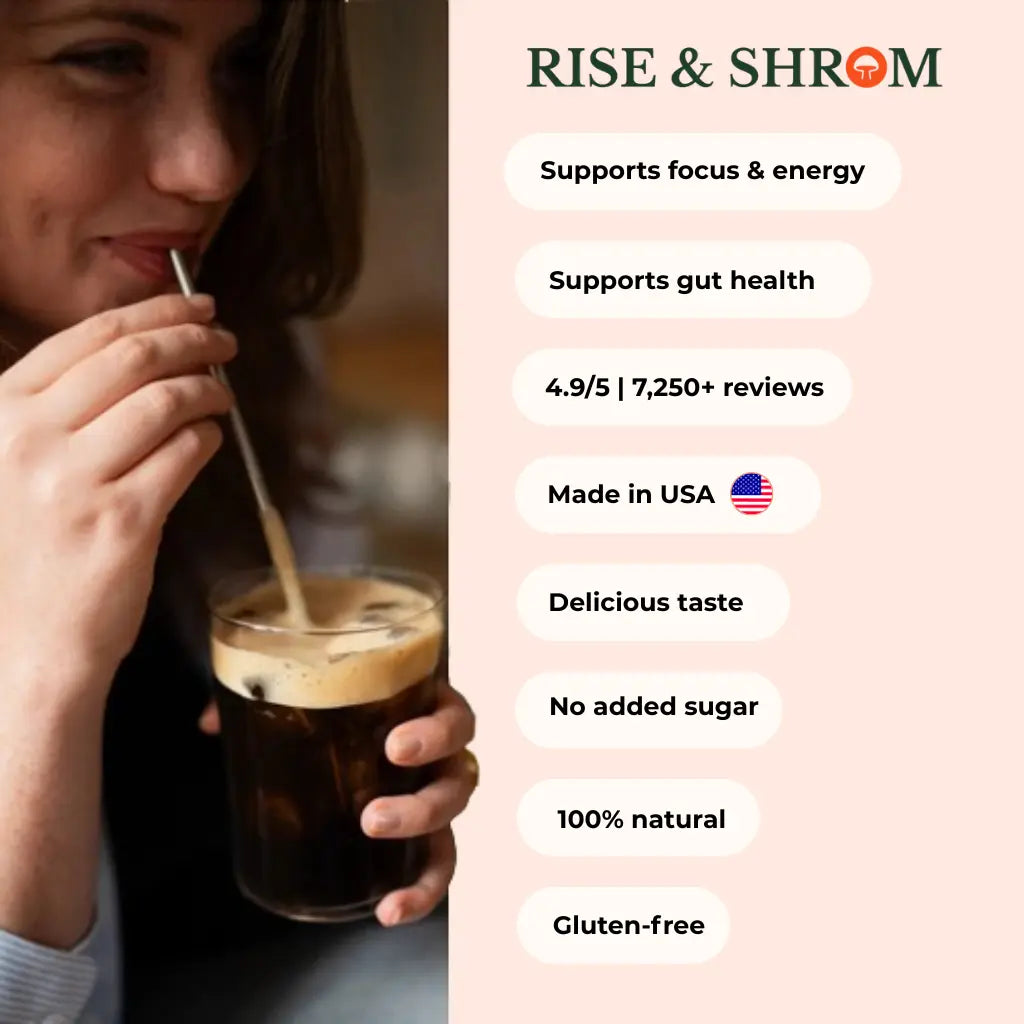 Rise & Shroom Coffee - Rise & shroom