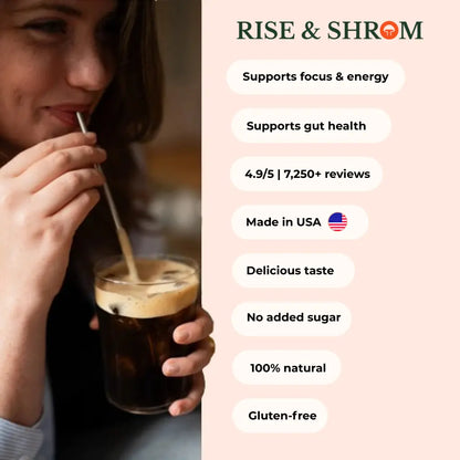 Rise & Shroom Coffee - Rise & shroom