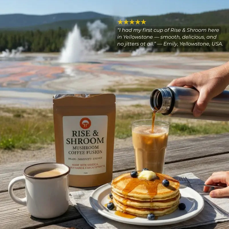 Rise & Shroom Coffee - Rise & shroom